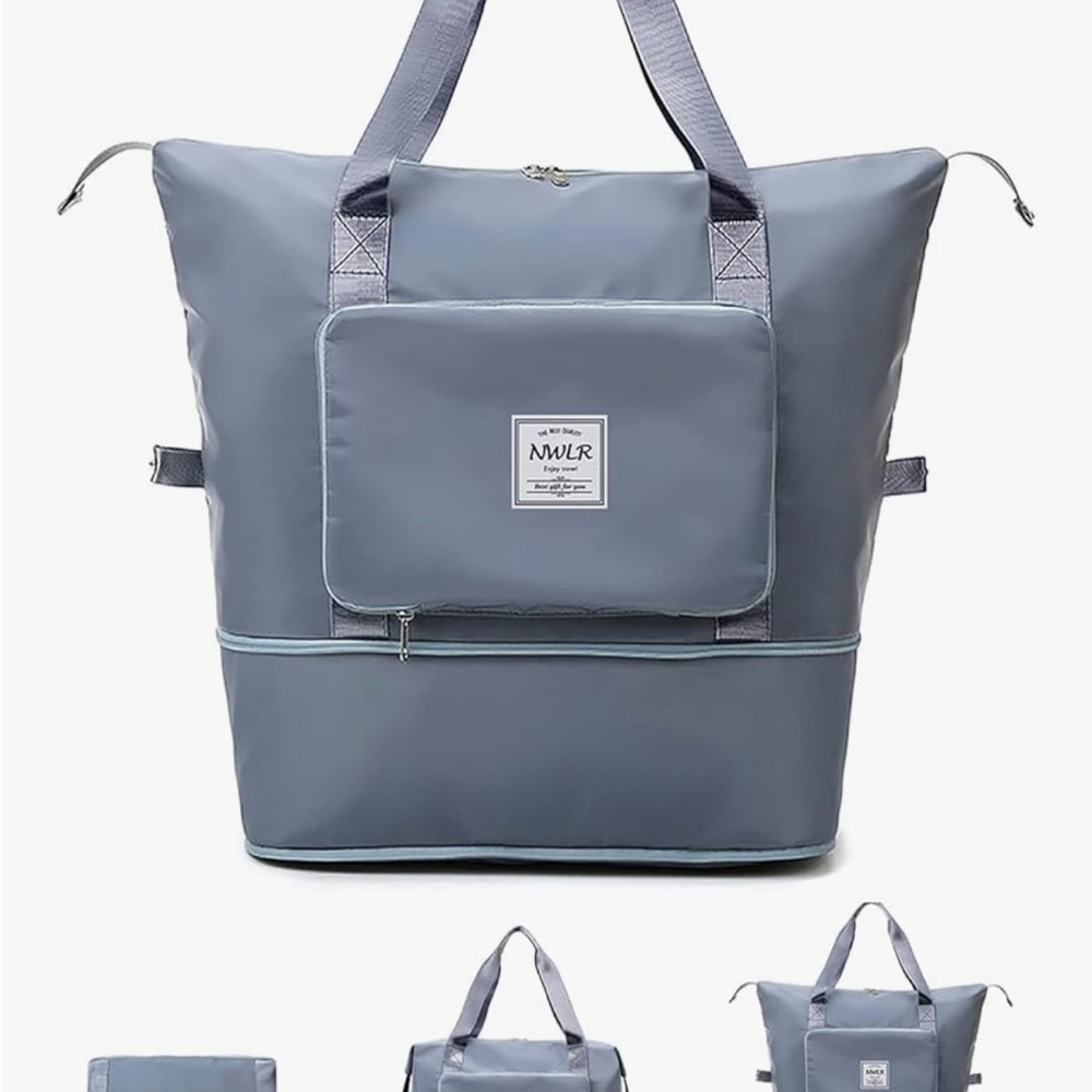 Blue Weekender Bag
